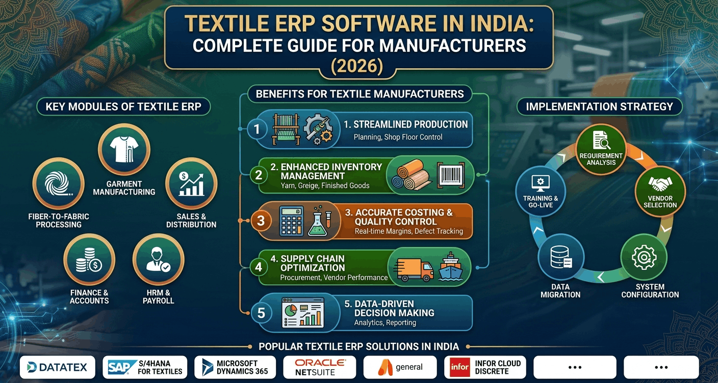 Textile ERP Software in India