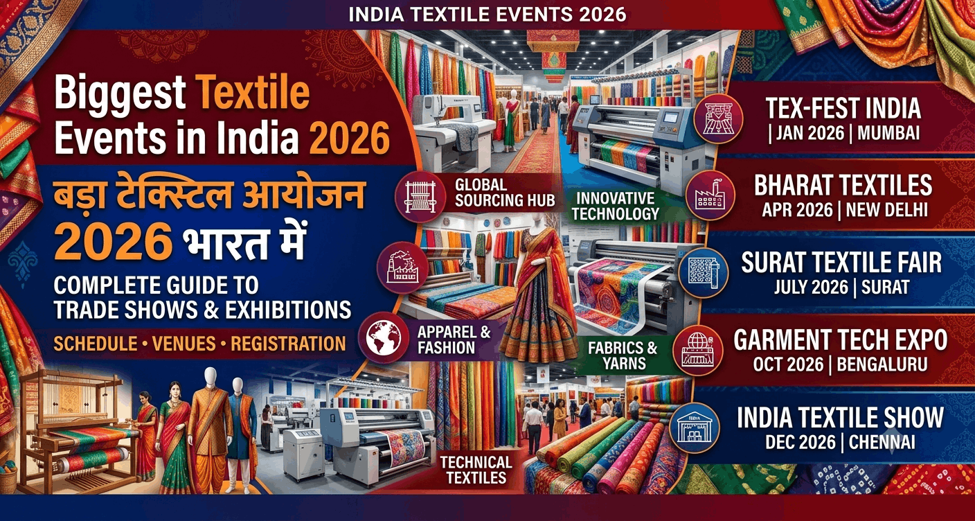 Textile Events in India 2026