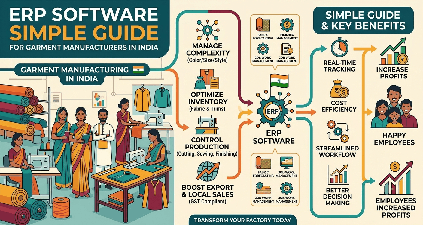 ERP Software for Garment Manufacturers india