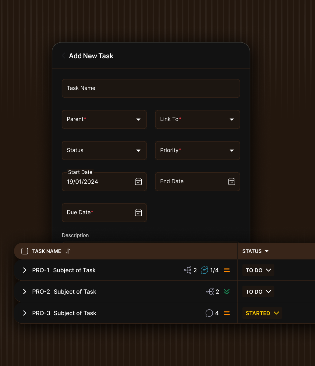 Task Management Dashboard