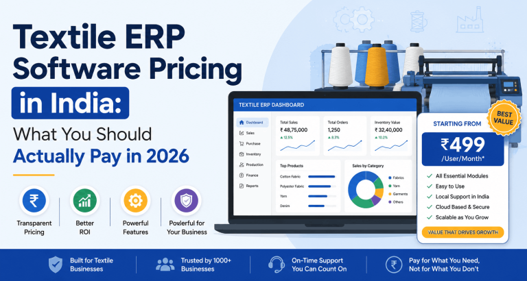Textile ERP Software india