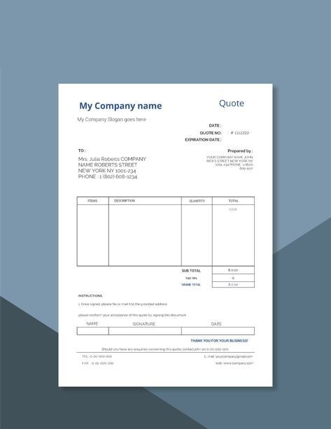 Quotation-Management