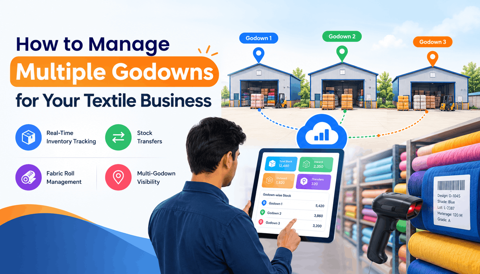 Manage Multiple Godowns