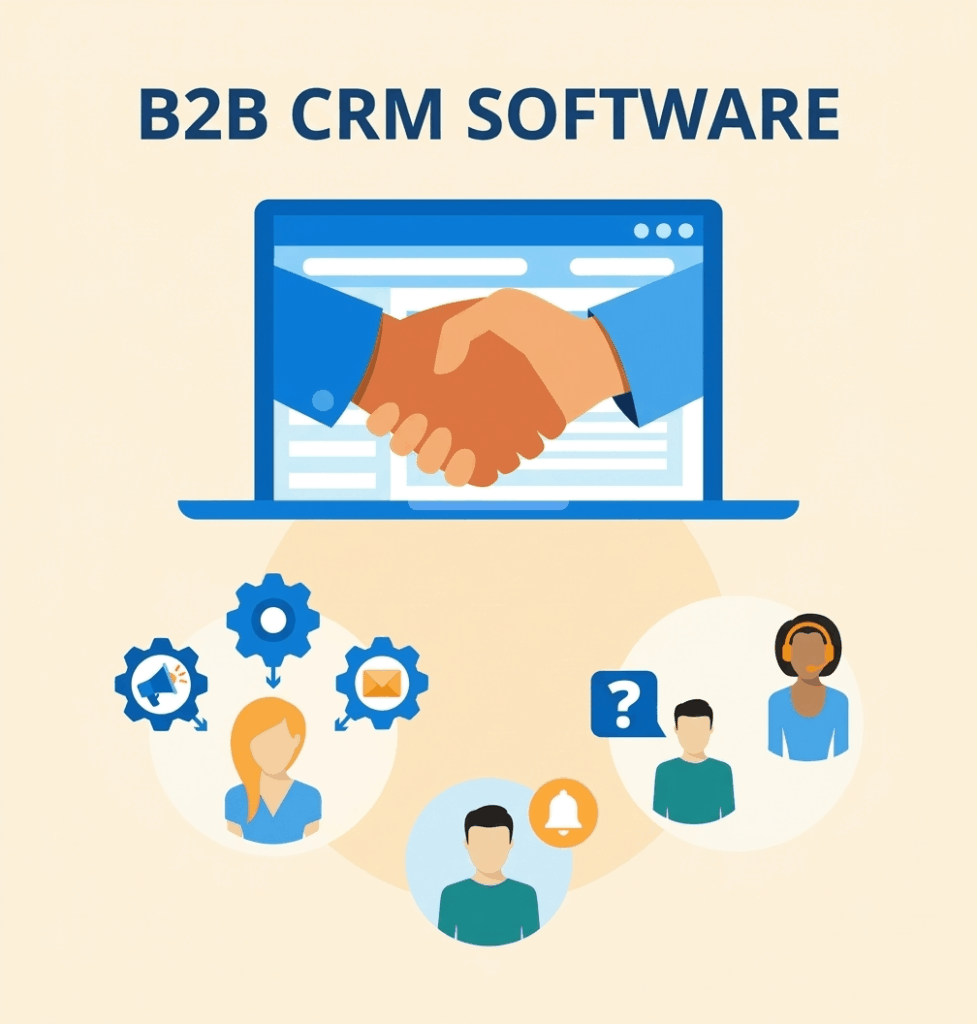 B2B CRM: Features, Benefits, Use Cases & How to Choose the Right Software